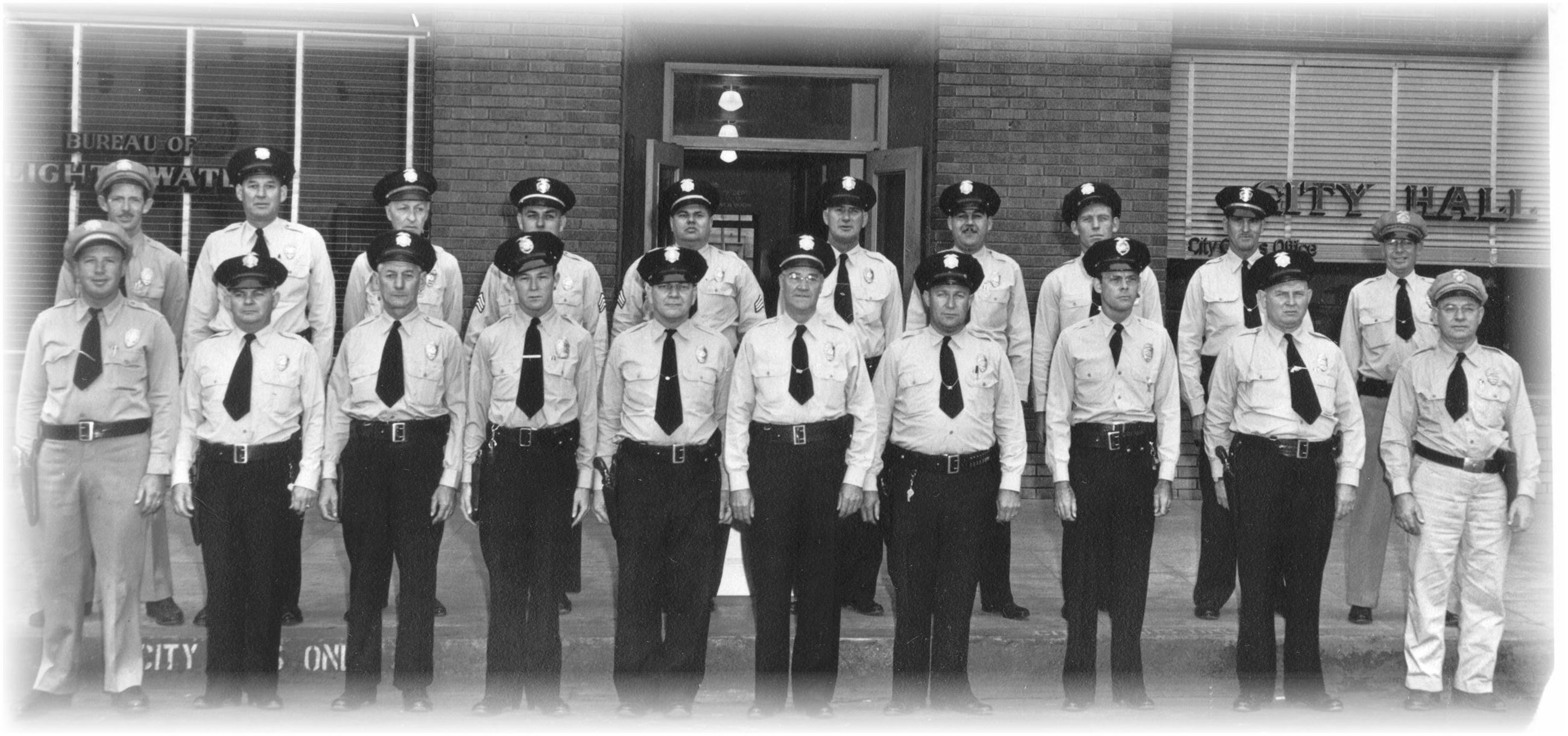 GROUP IN FRONT OF CITY HALL