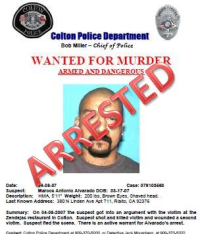 Marcos Antonio Alvarado - Arrested